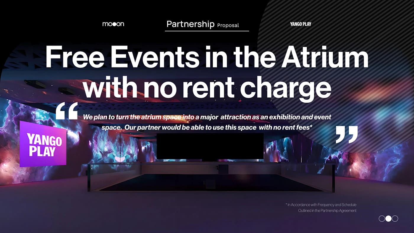 DESIGN PRESENTATION DUBAI MOOON X YANGO PLAY