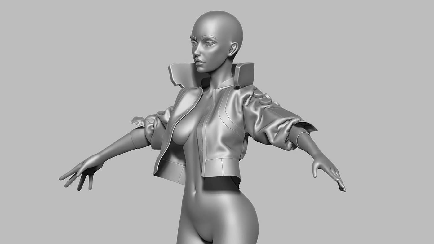 SCULPTING GIRL V 10