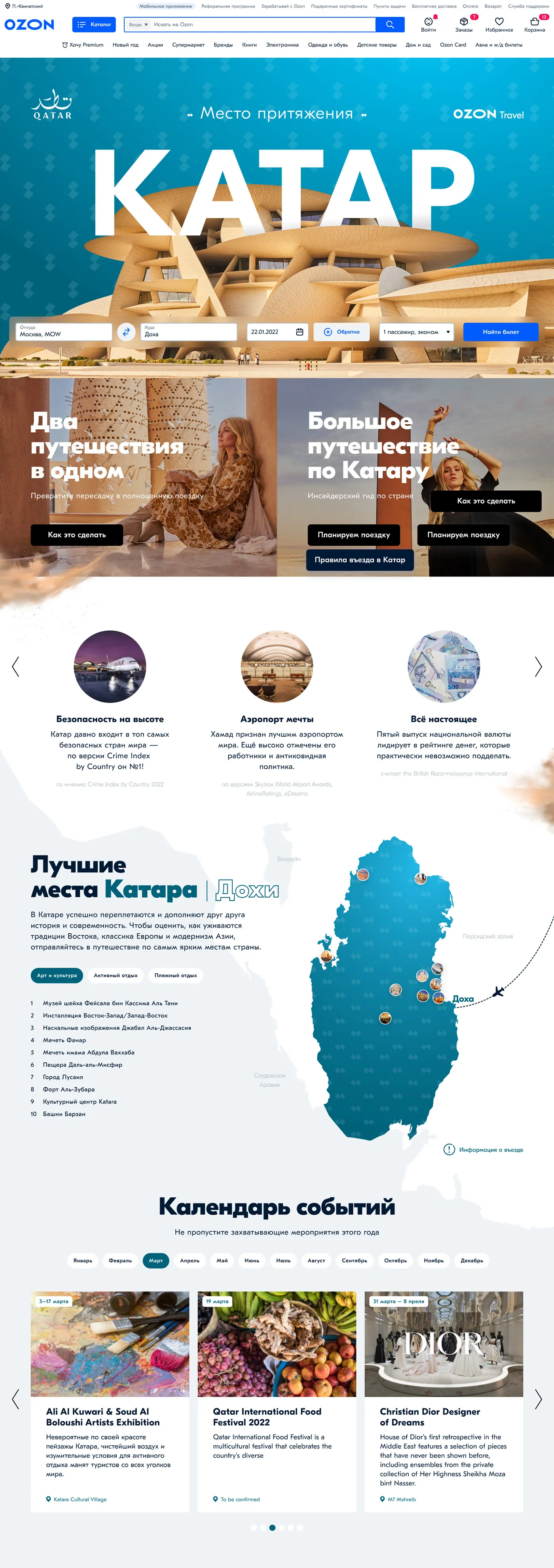 SPECIAL PROJECT OZON TRAVEL