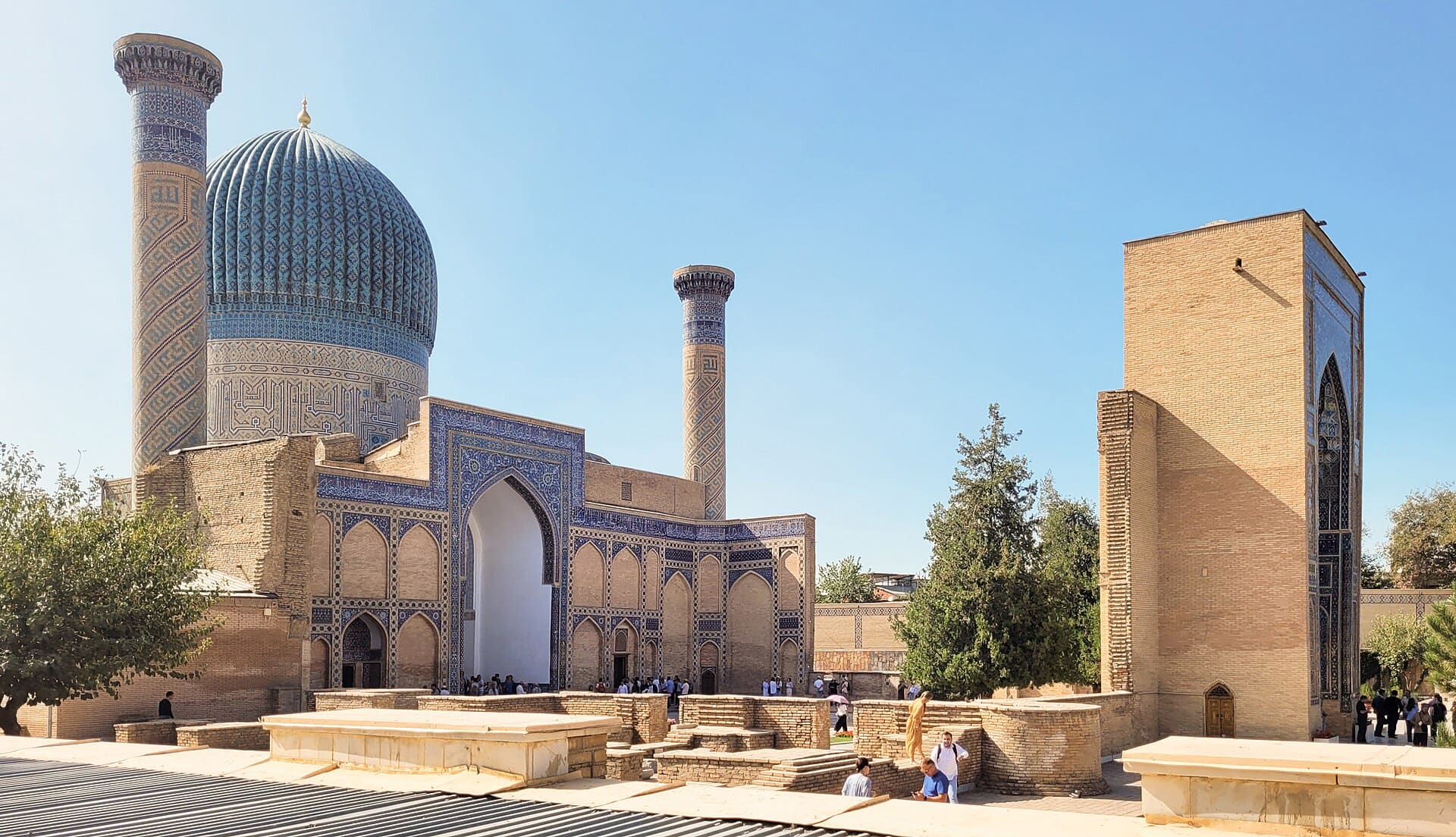 Gur-e Amir mausoleum in Samarkand
