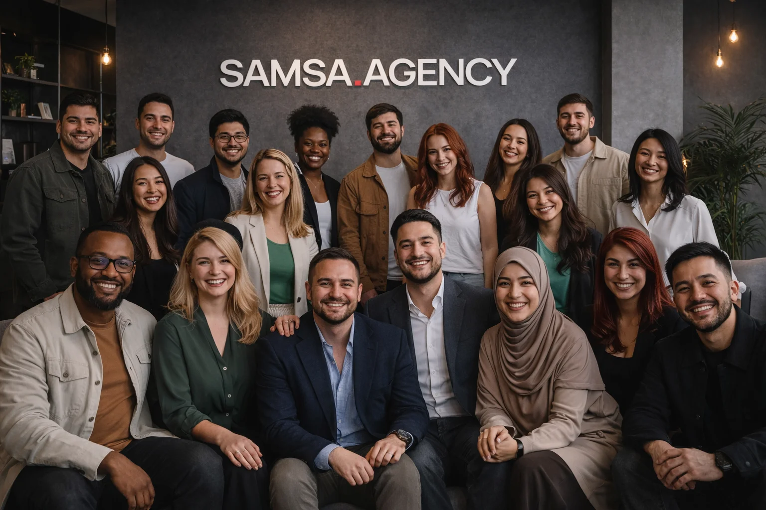 SAMSA Agency — полная команда